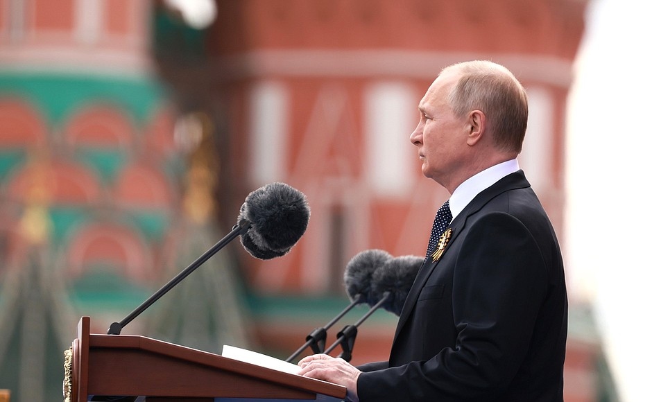 Tổng thống Nga Putin gửi lời chúc tới các cựu chiến binh Ukraine nhân ngày 9/5